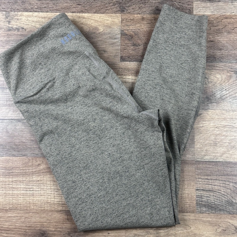 Nobull Women's Charcoal Heather Matte 7/8  25.5" Leggings Size M